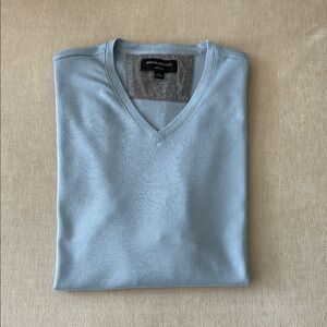 Light Blue V-Neck T-Shirt
